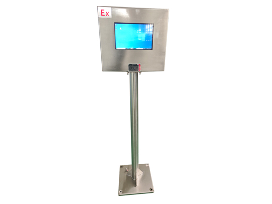 防爆觸摸一體機如何連接plc